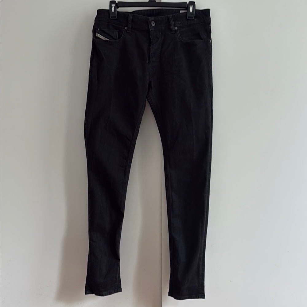 Diesel Black Slim Jeans Modern Fit
